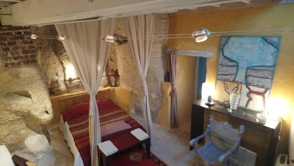 Bed and Breakfast Troglodyte Loft Thore-la-Rochette Экстерьер фото