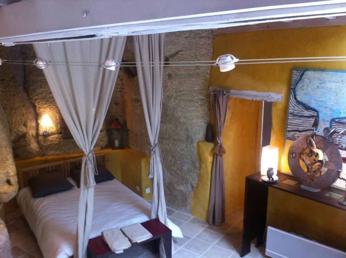 Bed and Breakfast Troglodyte Loft Thore-la-Rochette Экстерьер фото